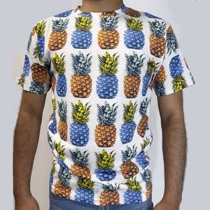 DYJ - Mens Pineapple Jersey Crew
